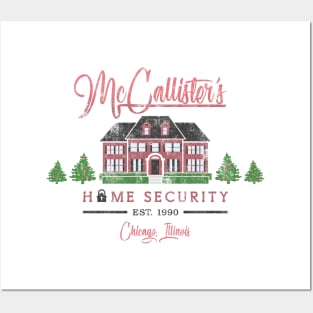 McCallister's Home Security Home Alone Posters and Art